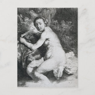 Rembrandt Art Painting Postkarte
