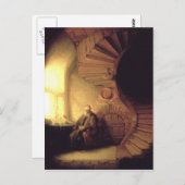 Rembrandt Art Painting Postkarte (Vorne/Hinten)