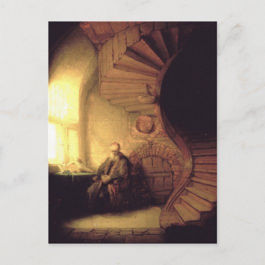 Rembrandt Art Painting Postkarte (Vorderseite)