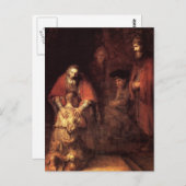Rembrandt Art Painting Postkarte (Vorne/Hinten)