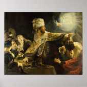 Rembrandt - Belshazzars Fest 1635 Poster (Vorne)