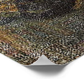 Rembrandt - Belshazzars Fest, religiöses Gemälde Poster (Ecke)