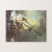 Rembrandt - Christus im Sturm auf See Genezareth Puzzle (Horizontal)