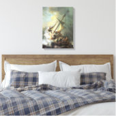 Rembrandt - Christus in einem Sturm am Meer von Ga Leinwanddruck (Insitu (Schlafzimmer))