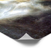 Rembrandt - Christus in einem Sturm am Meer von Ga Poster (Ecke)