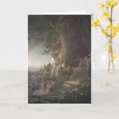 Rembrandt Christus u. St Mary Magdalene am Grab Karte (Gelbe Blume)