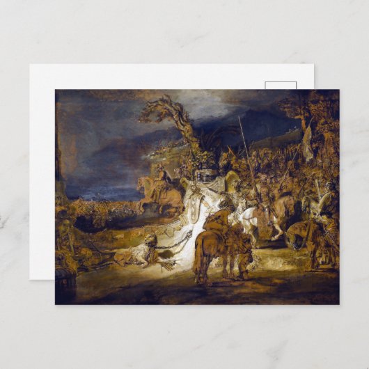 Rembrandt Concord des Staat Postkarte (Vorne/Hinten)