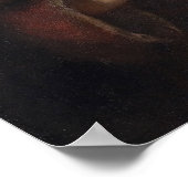 Rembrandt - Dame mit Lapdog Poster (Ecke)