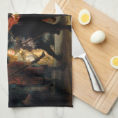 Rembrandt das Nachtwache-Geschirrtuch Geschirrtuch (Viertel Falte)