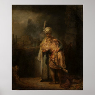 Rembrandt - David und Jonathan Poster