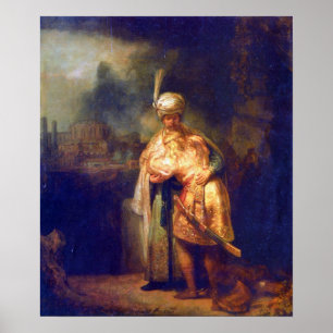 Rembrandt- - Davidsabschied mit Jonathan Poster