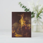 Rembrandt - Der Abstieg vom Kreuz Postkarte (Stehend Vorderseite)
