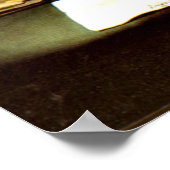 Rembrandt: Der Schiffbauer und seine Ehefrau, 1633 Poster (Ecke)