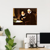 Rembrandt: Der Schiffbauer und seine Ehefrau, 1633 Poster (Heimbüro)