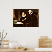 Rembrandt: Der Schiffbauer und seine Ehefrau, 1633 Poster (Küche)
