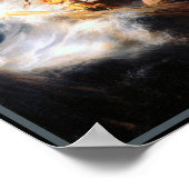 Rembrandt - Der Sturm des Sees von Galiläa Poster (Ecke)