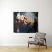 Rembrandt - Der Sturm des Sees von Galiläa Wandteppich (Beispiel (Horizontal))