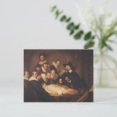 Rembrandt - Die anatomische Lektion von Dr. Nicola Postkarte (Stehend Vorderseite)