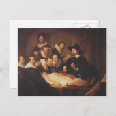 Rembrandt - Die anatomische Lektion von Dr. Nicola Postkarte (Vorne/Hinten)
