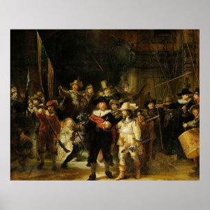 Rembrandt - Die Nachtschau Poster