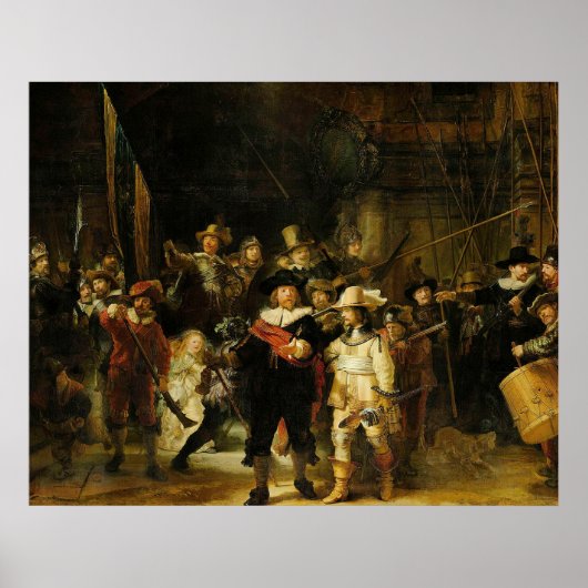 Rembrandt - Die Nachtschau Poster (Vorne)