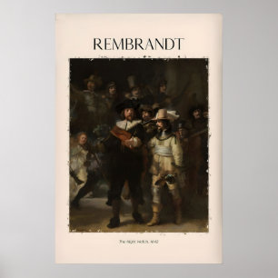Rembrandt Die Nachtwache642 Berühmter niederländis Poster
