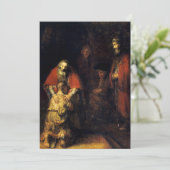 Rembrandt - Die Rückkehr des Wunders Karte (Stehend Vorderseite)
