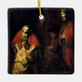 Rembrandt - Die Rückkehr des Wunders Keramikornament (Vorderseite)