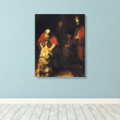 Rembrandt - Die Rückkehr des Wunders Leinwanddruck (Insitu (Holzboden))
