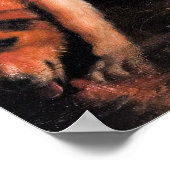 Rembrandt - Die Taufe des Eunuchen, Poster (Ecke)