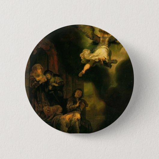 Rembrandt-Erzengel-RAPHAEL-Nehmen verlassen Button (Vorderseite)