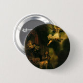 Rembrandt-Erzengel-RAPHAEL-Nehmen verlassen Button (Vorne & Hinten)