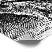 Rembrandt Etching Supper Poster (Ecke)