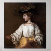 Rembrandt Flora Poster (Vorne)