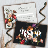Rembrandt Floral Wedding Response Cards UAWG Einladung