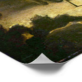 Rembrandt - Flug nach Ägypten Poster (Ecke)