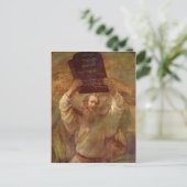 Rembrandt Harmensz. van Rijn Moses mit den Gesetze Postkarte (Stehend Vorderseite)