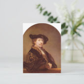 Rembrandt Harmensz. van Rijn Selbstportr?t 1640 Te Postkarte (Stehend Vorderseite)