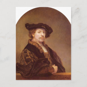 Rembrandt Harmensz. van Rijn Selbstportr?t 1640 Te Postkarte