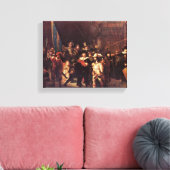 Rembrandt Harmenszoon van Rijn - The Night Watch Leinwanddruck (Insitu (Wohnzimmer))
