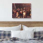 Rembrandt Harmenszoon van Rijn - The Night Watch Leinwanddruck (Insitu (Schlafzimmer))