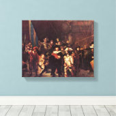Rembrandt Harmenszoon van Rijn - The Night Watch Leinwanddruck (Insitu (Holzboden))