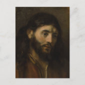 Rembrandt Head of Christ CC0923 Jesus portraits Postkarte (Vorderseite)