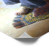 Rembrandt Jeremiah Lamenting the Destruction Poster (Ecke)