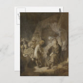 Rembrandt, Joseph erzählt seine Träume Postkarte (Vorne/Hinten)
