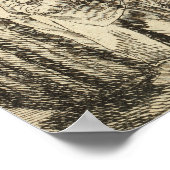 Rembrandt - Juden in Synagoge Poster (Ecke)