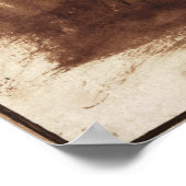 Rembrandt - Junge Frau mit Haargeflecht 1635 Poster (Ecke)