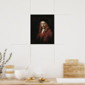 Rembrandt - Junger Mann, vielleicht Sohn des Künst Poster (Küche)