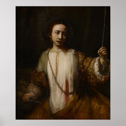 Rembrandt - Lucretia Poster (Vorne)