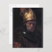 Rembrandt Man mit dem goldenen Helm CC0736 Postkarte (Vorne/Hinten)